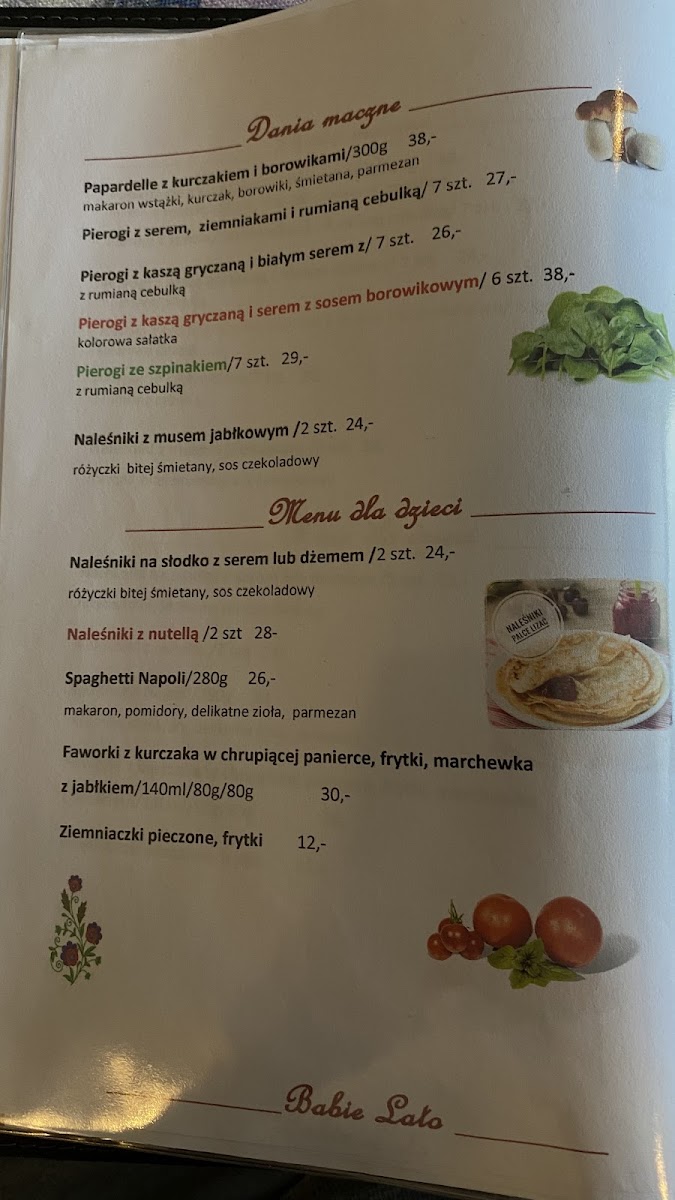 Menu Babie Lato-10